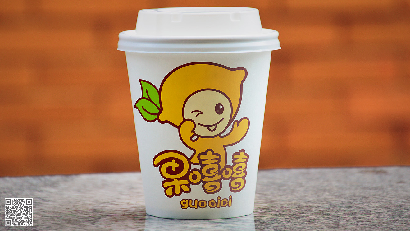 果嘻嘻冷飲加盟店品牌設計