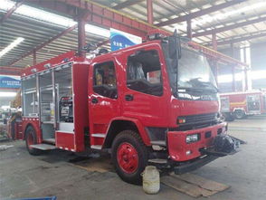 重慶德國曼5噸水罐消防車 集成高效滅火與高空作業的多功能應急救援利器